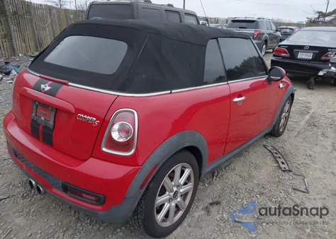 2012 Mini Cooper S z USA, uszkodzony, nr VIN WMWZP3C51CT297033